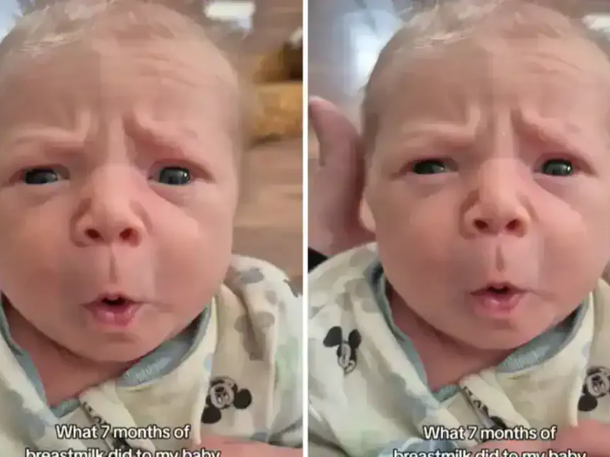 Έδειξε το μωρό της μετά από 7 μήνες θηλασμού και «έσπασε τα κοντέρ» με 21 εκατ. views