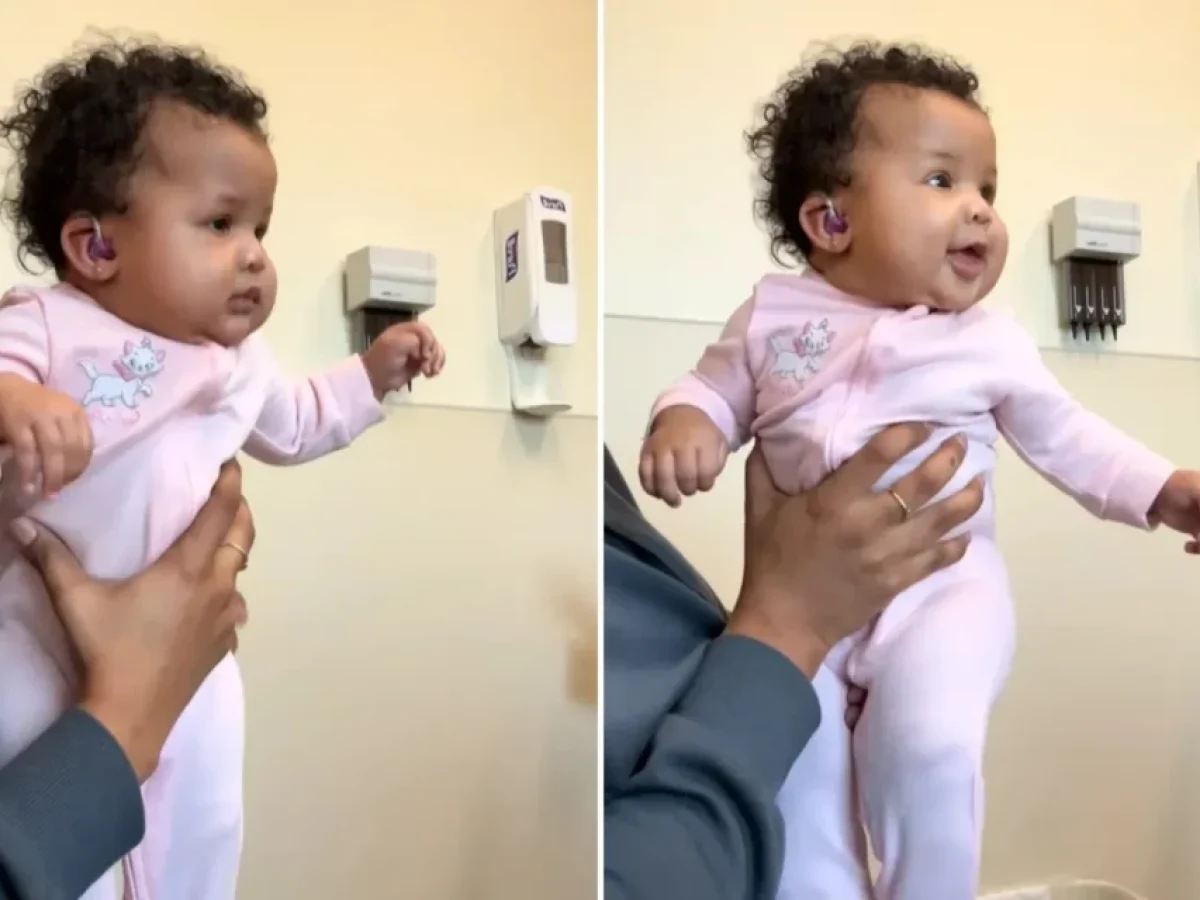 Μωρό ακούει για πρώτη φορά τη φωνή της μαμάς του – Το βίντεο που συγκίνησε εκατομμύρια ανθρώπους