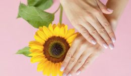 Sunflower-nails-to-apolito-manikiour