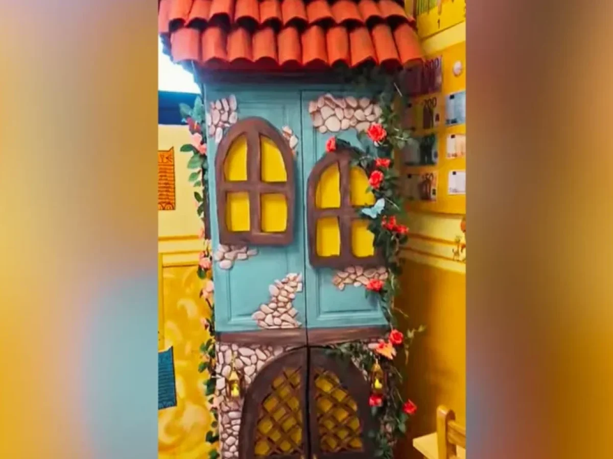 Μία δασκάλα μετέτρεψε σε Wonderland τη σχολική αίθουσα